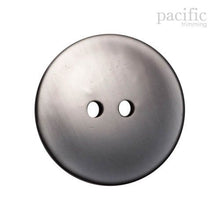 Load image into Gallery viewer, Round 2 Hole Polyester Faux Pearl Button 120361PL Grey

