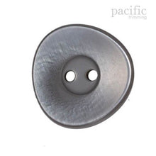 Load image into Gallery viewer, Triangle Shape 2 Hole Polyester Faux Pearl Button 120370PL Grey
