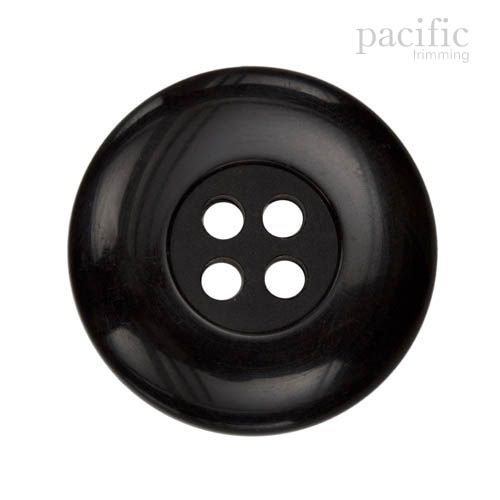 Round 4 Hole Polyester Button 125003BA