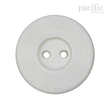 Load image into Gallery viewer, Round 2 Hole Nylon Button 125009BA White
