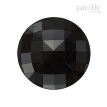 Load image into Gallery viewer, Round Nylon Shank Button 125516BA Black
