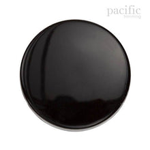 Load image into Gallery viewer, Round Flat Shape Nylon Shank Button 125526BA Black
