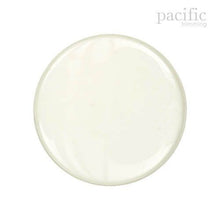 Load image into Gallery viewer, Round Flat Shape Nylon Shank Button 125526BA Ivory
