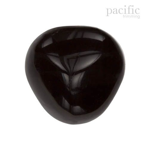 Triangle Shape Nylon Shank Button 125538BA Black