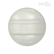 Load image into Gallery viewer, Round Nylon Shank Decorative Button White
