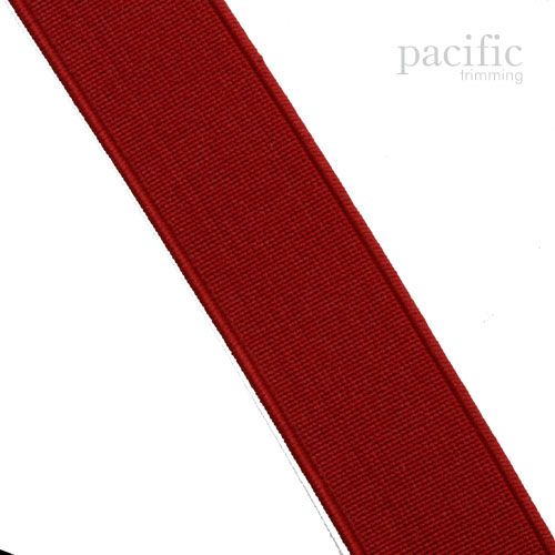 Hard Flat Band Elastic Red 2 Sizes