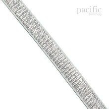 Load image into Gallery viewer, Metallic Elastic Band White/Silver 2 Sizes
