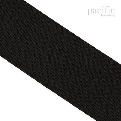 White and Black Standard Knit Elastic
