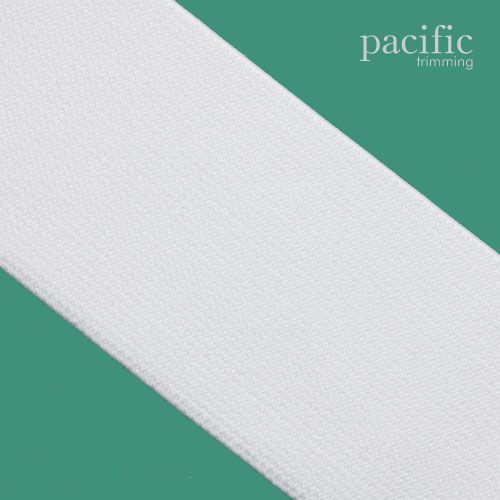 Soft Woven Elastic 130201 White