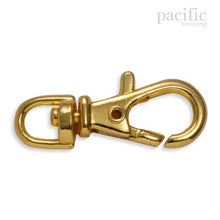 Load image into Gallery viewer, 0.38 Inch Swiveling Snap Hook Gold 

