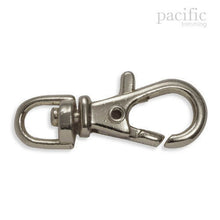 Load image into Gallery viewer, 0.38 Inch Swiveling Snap Hook Nickel 
