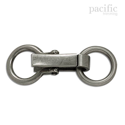 0.5 Inch Ring Snap Swivel Antique Silver