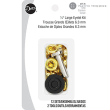 Load image into Gallery viewer, Dritz 1/4″ Large Eyelets &amp; Tool Kit
