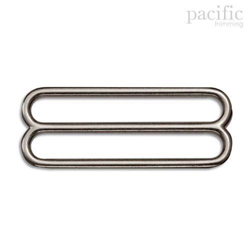Rounded Metal Slider Silver Multiple Sizes