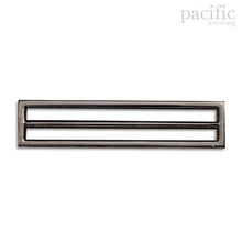 Load image into Gallery viewer, 2 Inch by 0.5 Inch Rectangle Slider Gunmetal
