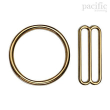 Load image into Gallery viewer, Lingerie Ring Slider Set Gold Multiple Sizes
