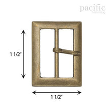Load image into Gallery viewer, Rectangle Buckle 160269 Multiple Colors and Sizes - Pacific Trimming

