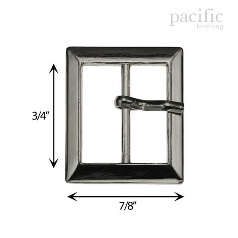 Rectangle Buckle 160269 Multiple Colors and Sizes - Pacific Trimming
