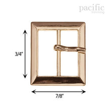 Load image into Gallery viewer, Rectangle Buckle 160269 Multiple Colors and Sizes - Pacific Trimming
