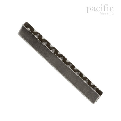 Metal Teeth Crimp Clasp 170381 Multiple Colors and Sizes