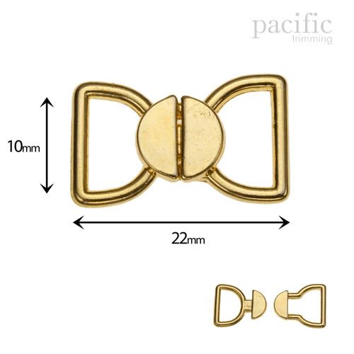 10mm Front Buckle Closure Gold