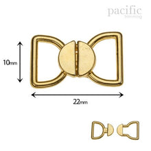 Load image into Gallery viewer, 10mm Front Buckle Closure Gold
