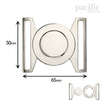 Load image into Gallery viewer, 50mm Front Buckle Closure Silver
