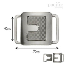 Load image into Gallery viewer, 40mm Front Buckle Closure Gunmetal
