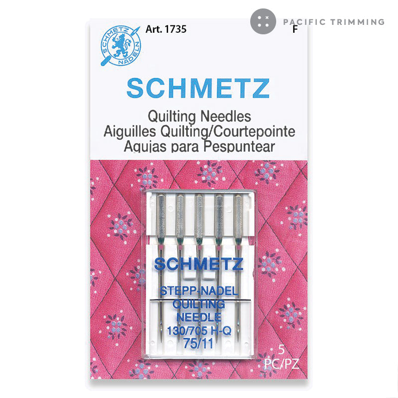 Schmetz Quilting Needles, Size 75/11