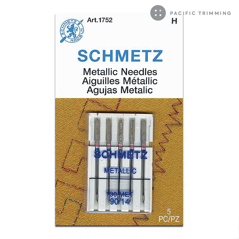 Schmetz Metallic Needles, Size 90/14