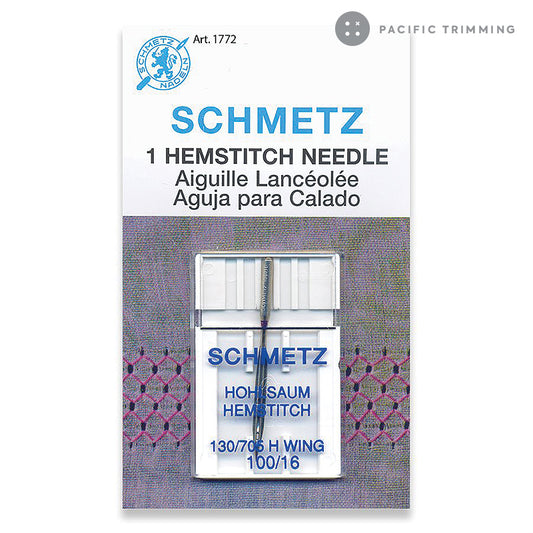 Schmetz Hemstitch Needle, Size 100/16