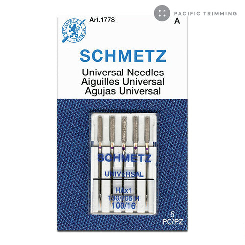 Schmetz Universal Needles, Size 100/16