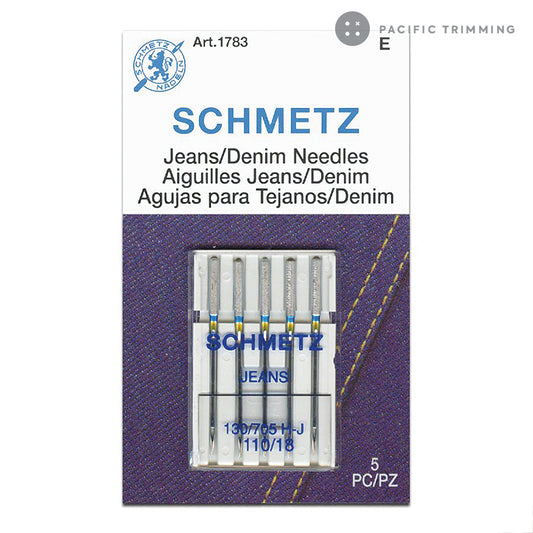 Schmetz Jeans/Denim Needles, Size 110/18