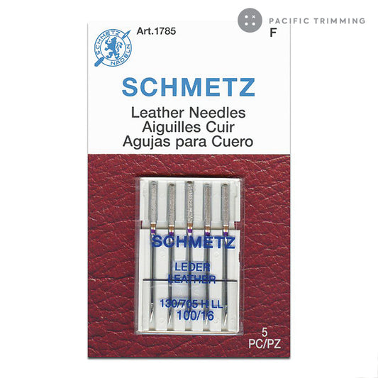 Schmetz Leather Needles, Size 100/16