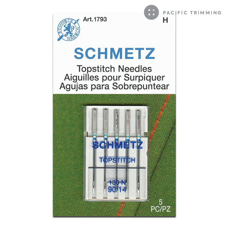 Schmetz Topstitch Needles, Size 90/14