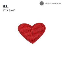 Load image into Gallery viewer, Heart Love Embroidered Iron On Patches
