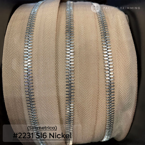 *Stock Clearance Sale* riri Zipper Continuous Chain SI6 Simmetrica #2231 Tape with Nickel Teeth