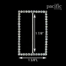 Load image into Gallery viewer, 1.88 Inch Rhinestone Slider Silver
