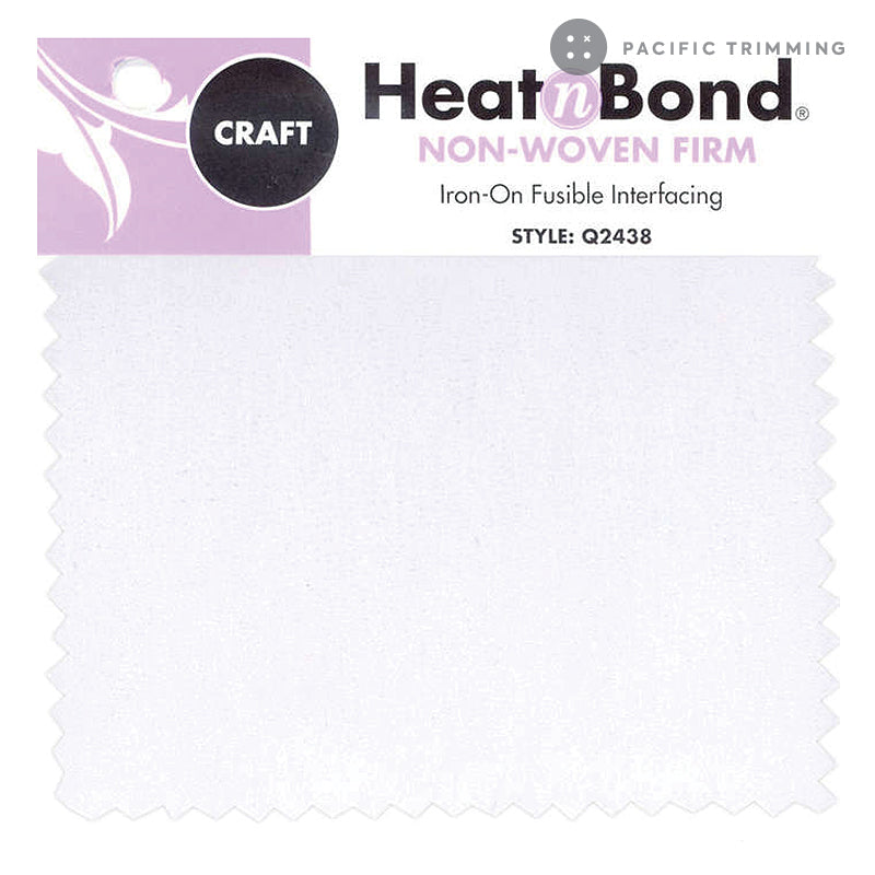 HeatnBond Craft Firm Non Woven Fusible Interfacing 20" White