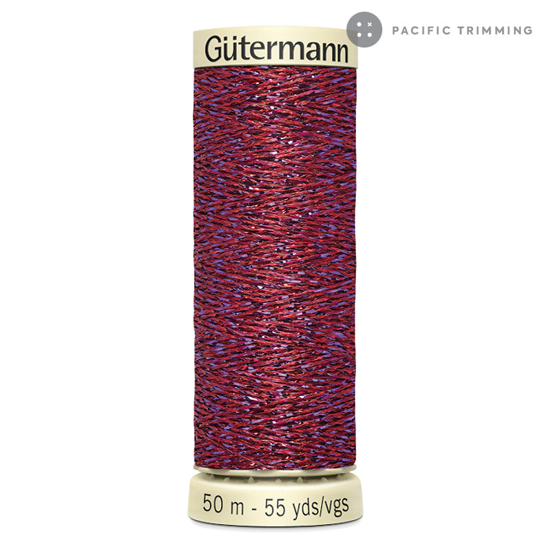 Gutermann Metallic Thread 50M Multiple Colors