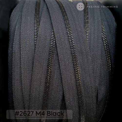 *Stock Clearance Sale* riri Zipper Continuous Chain M4 #2627 Tape with Black Teeth