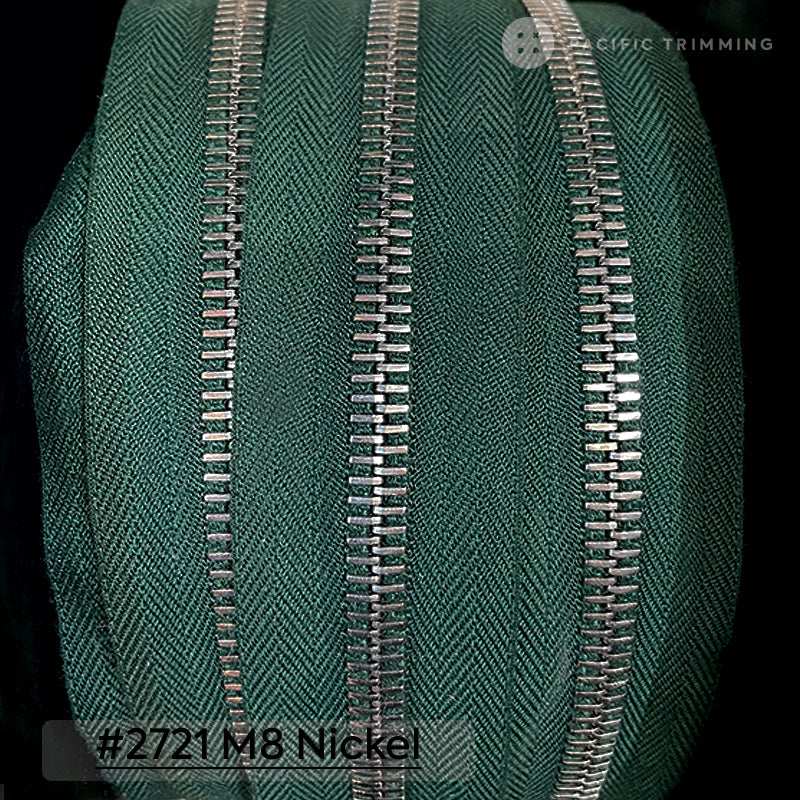 *Stock Clearance Sale* riri Zipper Continuous Chain M8 #2711 Tape with Nickel Teeth