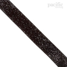 Load image into Gallery viewer, Metallic Velvet Ribbon 4 Sizes Black
