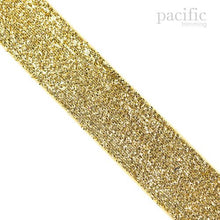 Load image into Gallery viewer, 1 Inch Metallic Velvet Ribbon Gold
