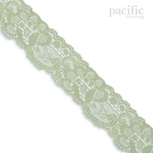 Load image into Gallery viewer, 1 1/4 Inch Flower Patterned Lace Elastic
