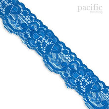 Load image into Gallery viewer, 1 1/4 Inch Flower Patterned Lace Elastic
