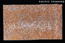 Load image into Gallery viewer, 9.25 Inch Rhinestone Sheet Dark Orange/Silver
