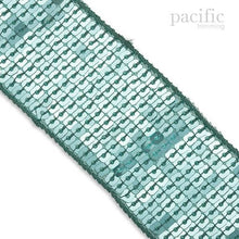 Load image into Gallery viewer, Square Sequin Trim Multiple Sizes Blue
