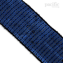 Load image into Gallery viewer, Square Sequin Trim Multiple Sizes Navy
