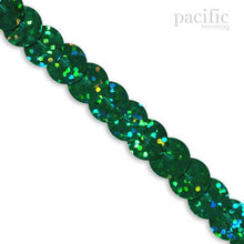 Load image into Gallery viewer, 9mm Hologram Schlung Sequins Green
